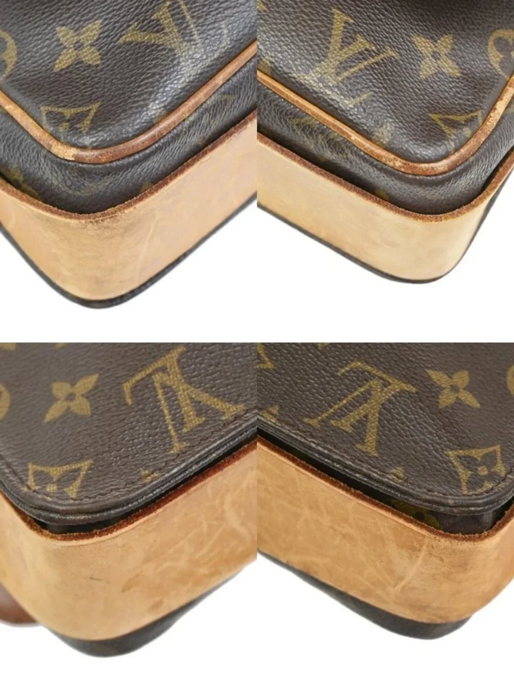 LOUIS VUITTON Cartouchiere GM Shoulder Bag Monogram Leather Brown M51252 64KC976 - Picture 16 of 16